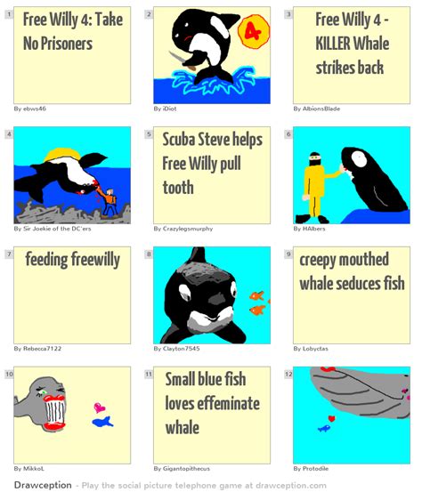 Free Willy 4: Take No Prisoners - Drawception