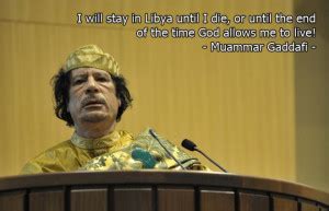 Gaddafi Quotes. QuotesGram