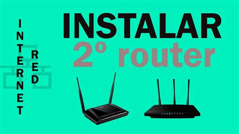 Cómo conectar 2 routers INSTALAR 2 router YouTube