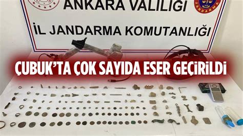 Ankara da tarihi eser objeler ele geçirildi Ankara Masası