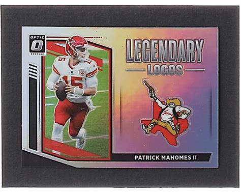 Patrick Mahomes Ii Donruss Optic Legendary Logos Pristine