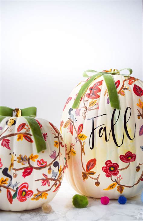 Release Your Inner Artist - 12 Best DIY Painted Pumpkins - Kelly Elko