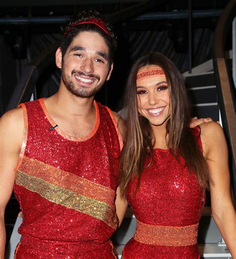 Dancing With The Stars’ Alexis Ren And Alan Bersten Explain Romance Us Weekly