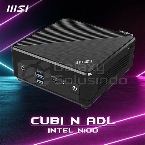 Galaxy Solusindo Toko Komputer Online Malang Jual Msi Cubi N Adl Kit