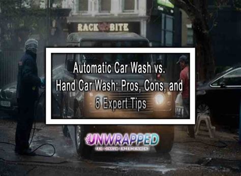 Automatic Car Wash Vs Hand Car Wash Pros Cons And 5 Expert Tips