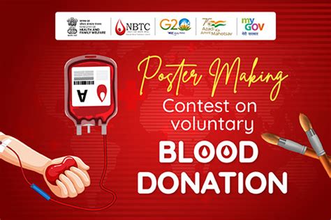 Poster Making Contest On Voluntary Blood Donation MyGov In