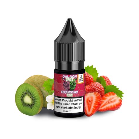 OWL Non SALT Liquid Strawberry Kiwi 10 Ml 4 99