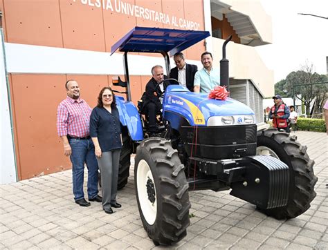 Entrega Uaem Tractor A Comunidad De Ciencias Agropecuarias Gaceta