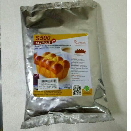 Jual Puratos S500 Acti Plus Bread Improver 500g Shopee Indonesia