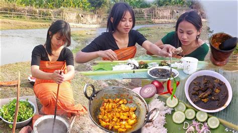 Pork Curry Jute Leaves And Pork Traditional Bodo Dish Manimuni Indian Pennywort Bodo Dish