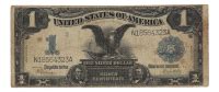 1899 U S 1 One Dollar Black Eagle Silver Certificate Pristine Auction