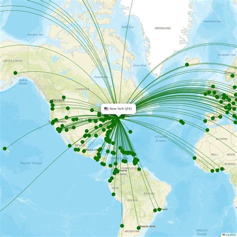 John F Kennedy International airport map | New York (JFK) terminal ...