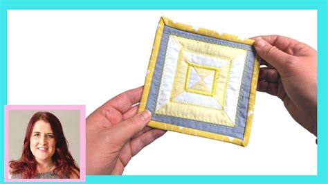 Miniature Quilt Tutorial How To Sew A Mini Quilt Block Easy