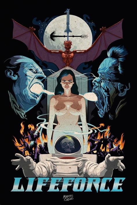 Lifeforce 1985 By Marcos Caldas Classic Horror Movies Monsters