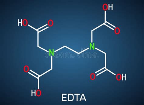 Cido Etilenodiaminetetraac Tico Cido Edetico Mol Cula Edta Es Un