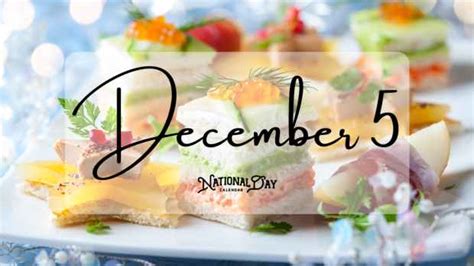 December 05 - National Day Calendar