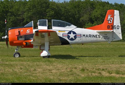 Aircraft Photo Of F AYVF 138360 North American T 28B Trojan USA