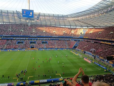 Fantastyczne Widowisko Na Stadionie Narodowym Wis A Krak W Wygrywa