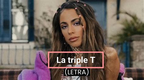 Tini La Triple T Letra Youtube