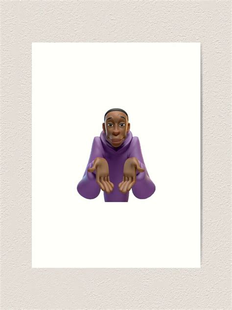 "Khaby lame Expression Trending" Art Print for Sale by Zironbunny999 ...