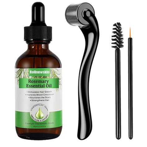 Amazon Rollnewskin Rosemary Oil For Hair Growth Rosemary