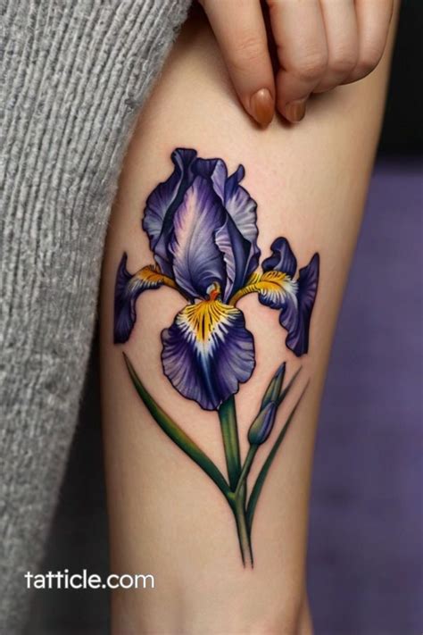 Iris Tattoo Meaning: Discover the Hidden Symbolism and Popular Designs You’ll Love - Tatticle