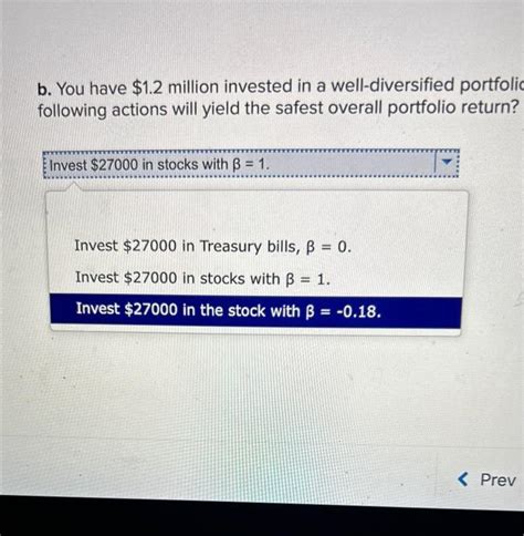 solved   stock   negative beta specifically cheggcom