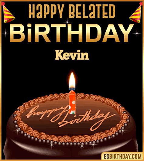 Happy Birthday Kevin Images Animated Wishes Gifs