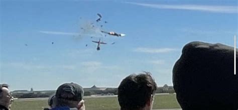 Two Wwii Planes Collide At Dallas Air Show Us Aviation Agency