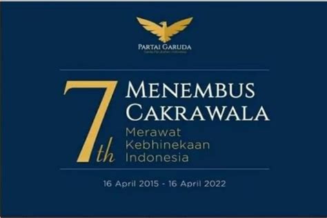 Ketum Partai Garuda Kebinekaan Adalah Roh Dari Persatuan Kita