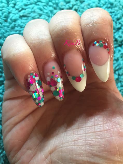 My Own Confetti Nails Instagram Prettynailsbykim Confetti Nails