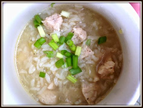 Filipino Chicken & Rice Soup {Arroz Caldo} - Makin' it Mo'Betta