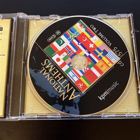 Kpm Music 575 National Anthems Volume 2 Cd Retro Unit