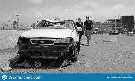 Aftermath of a Blast 2020 editorial stock image. Image of glass - 198868684