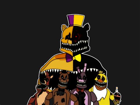 Nightmare Animatronics FNaF 4