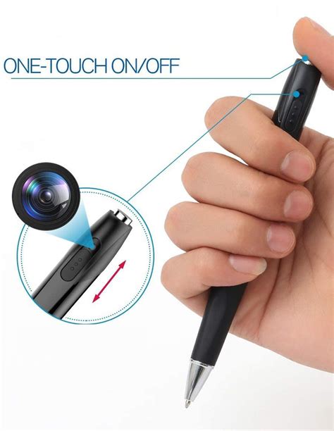 Stylo Camera Espion Full Hd Enregistrement En Continu Et Son