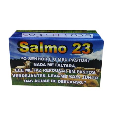 Envelope Dízimos E Oferta Salmo 23 Pacote 100 Unidades Shopee Brasil