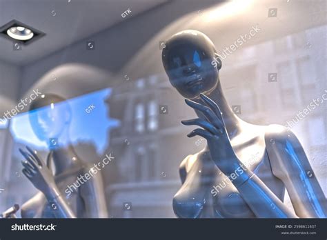 Mannequins Naked Shop Window Stock Photo Shutterstock