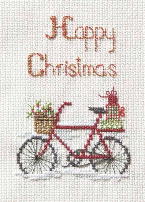 Christmas Card Christmas Delivery Christmas Cards Cross Stitch