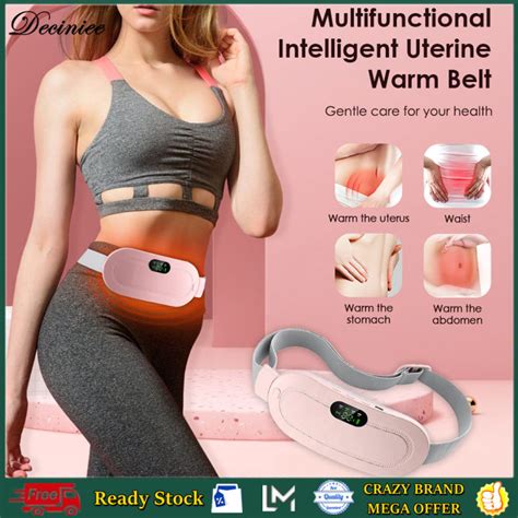 Relieve Menstrual Cramp Pain Smart Menstrual Heating Pad Hot Utero Heating Belt Abdominal