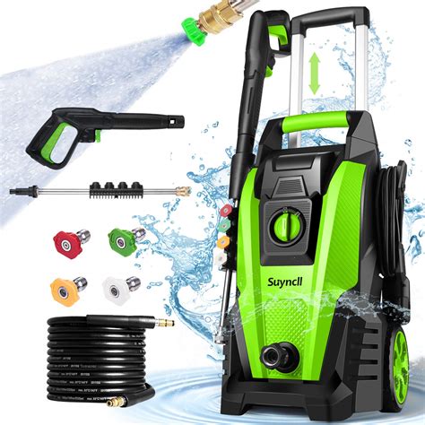 Suyncll Pressure Washer Gpm Electric Power Washer W High