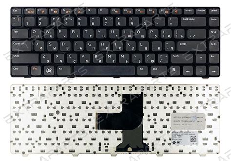 Клавиатура для ноутбука Dell Inspiron 5420 (RU) черная : Клавиатуры для ...