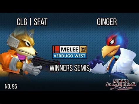 Melee Verdugo Clg Sfat Fox Vs Ginger Falco Ssbm