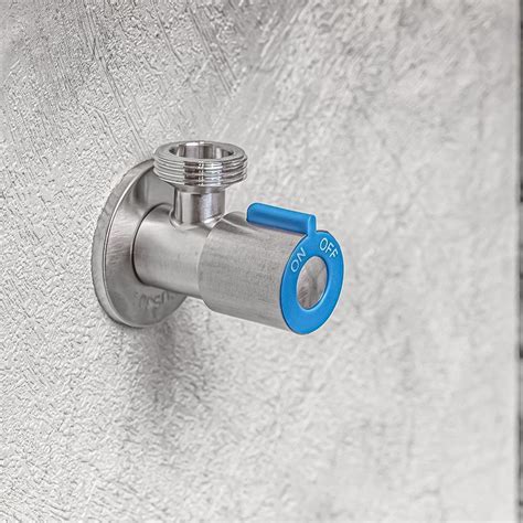 Кран угловой RM, наружная-наружная резьба 1/2" x 1/2", сталь: купить в ...