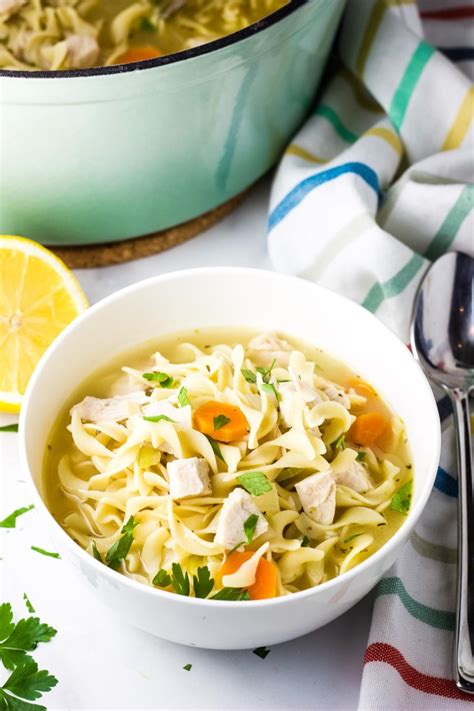 Easy Turkey Noodle Soup Coco And Ash