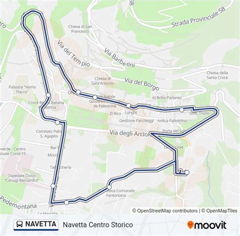 Linea Navetta Orari Fermate E Mappe Navetta Centro Storico Aggiornato