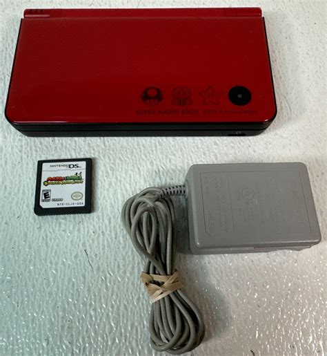 Nintendo DSi XL Red Super Mario Bros 25th Anniversary Edition Bundle