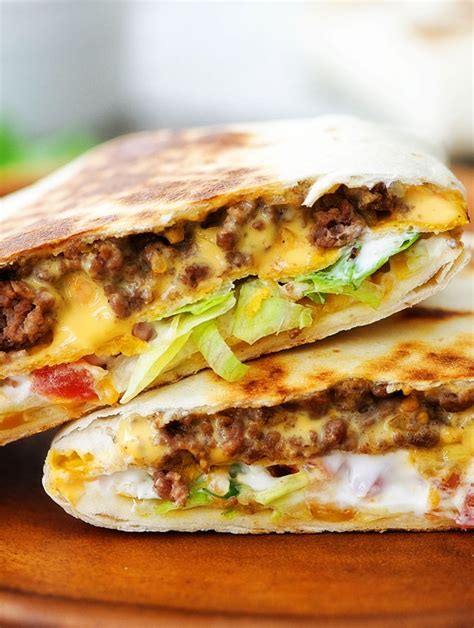 Taco Bell Crunchwrap Supreme Copycat