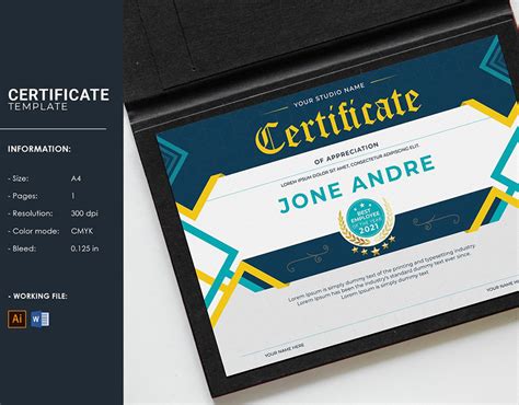 Certificate Template | Behance