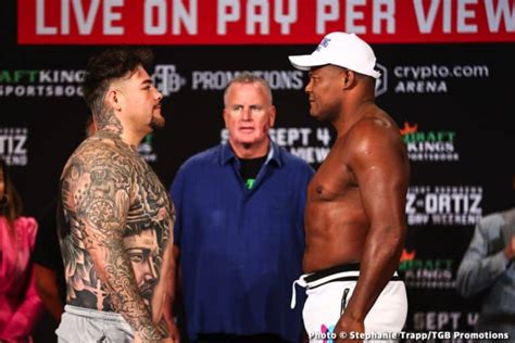 Andy Ruiz Jr Vs Luis Ortiz Weights Latest Boxing News Today